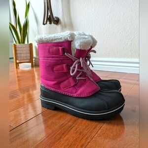 Cat & Jack Winter Snow Boots Girls Size 4